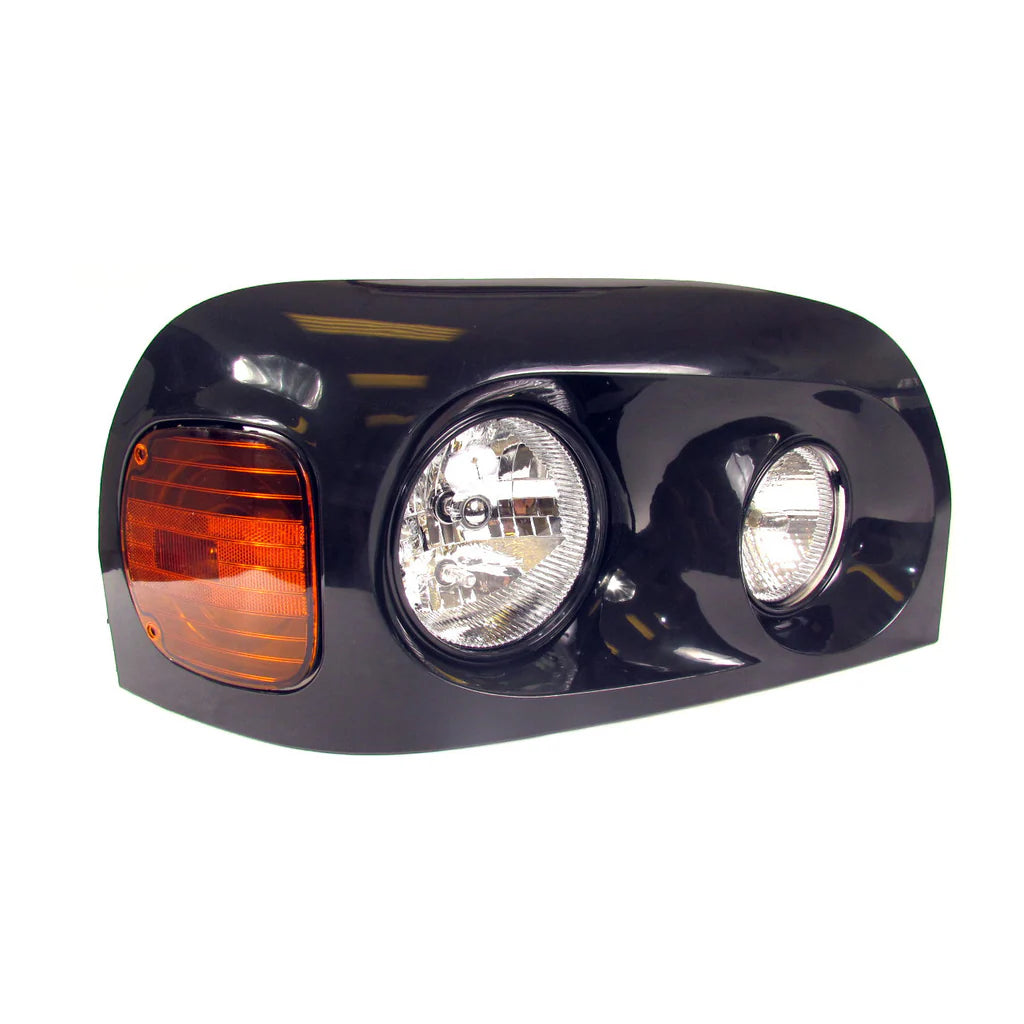 CENTURY HEADLAMP BLACK complete|
