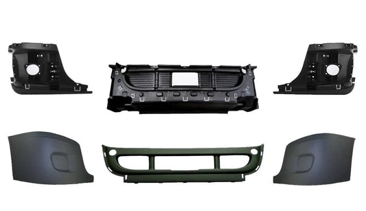 CASCADIA P3 BUMPER BLACK COMPLETE W/O HOLE